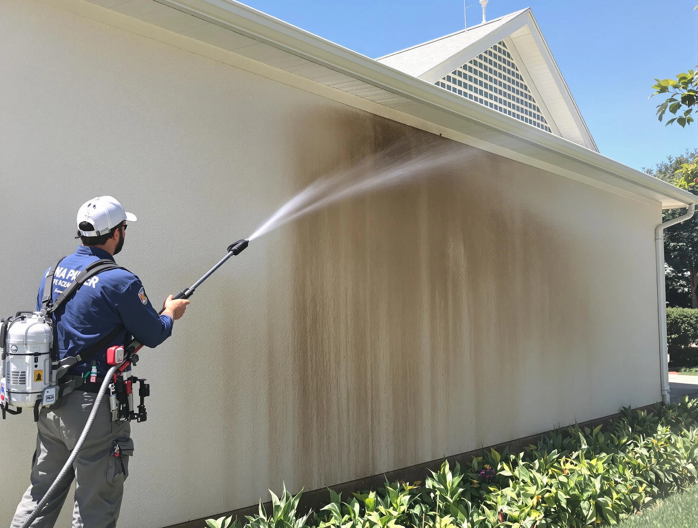 Eastlake Power Washing expert providing thorough power washing service in Eastlake